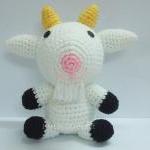 White Goat - Finished Hand..