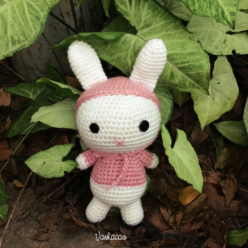 Hoodie Bunny - Handmade Handcrafted Crocheted Amigurumi ...